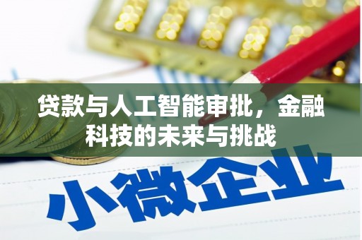 荣成贷款与人工智能审批，金融科技的未来与挑战