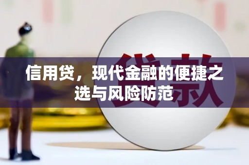 荣成信用贷，现代金融的便捷之选与风险防范