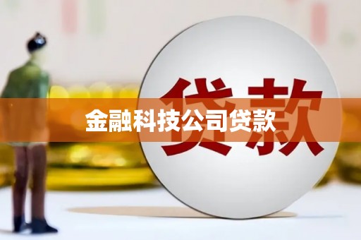 荣成金融科技公司贷款