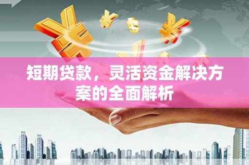 荣成短期贷款，灵活资金解决方案的全面解析