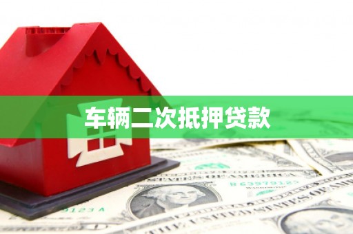 荣成车辆二次抵押贷款
